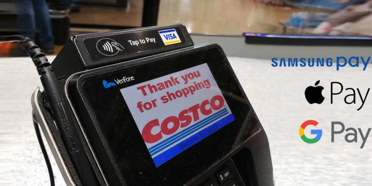 Apple Pay, Google Pay y Samsung Pay ahora son aceptados en Costco.